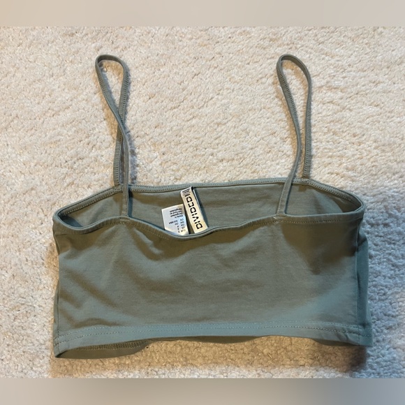 Divided Sage Green Tank Top - Picture 3 of 3